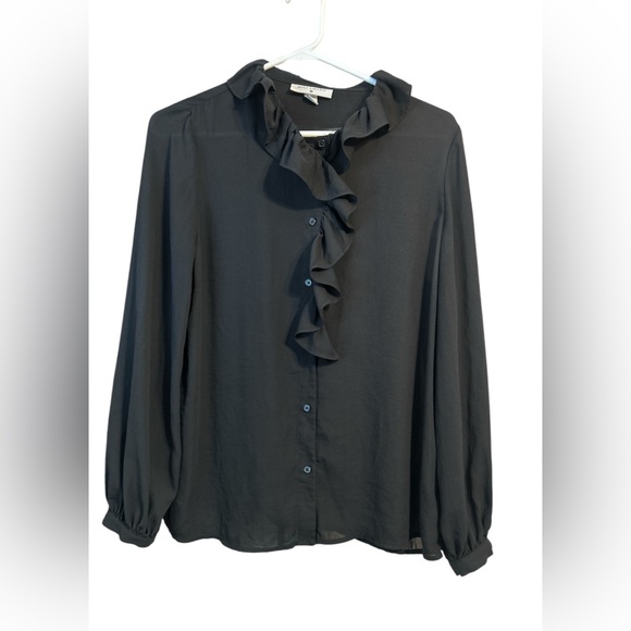 Nili Lotan x Target Black Sleeveless Blouse Black Size M – Like New - Picture 2 of 3